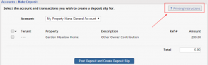 Printing Deposit Slips For Your Bank To Scan