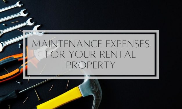 Maintenance Expenses for Your Rental Property