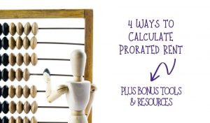 4 Ways to Calculate Prorated Rent