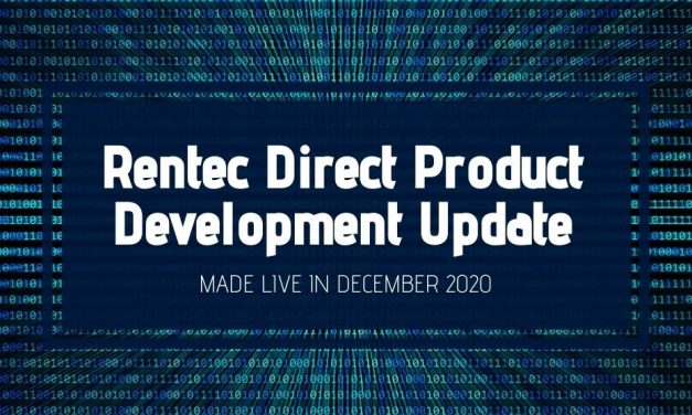 Rentec Direct Product Development Update: Made Live in December 2020