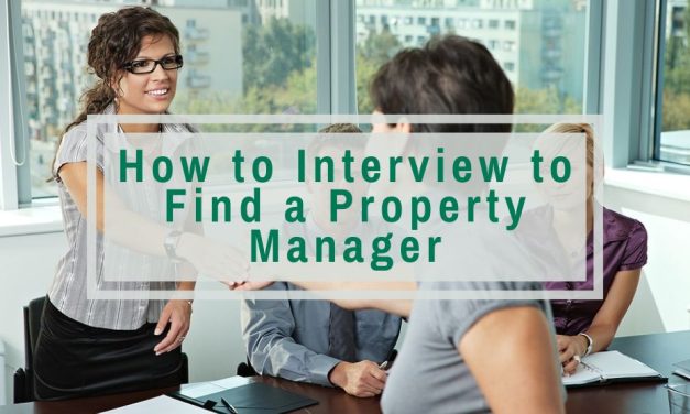 How to Interview to Find a Property Manager