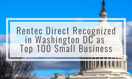 Rentec Direct Recognized in Washington DC as Top 100 Small Business by the U.S. Chamber of Commerce