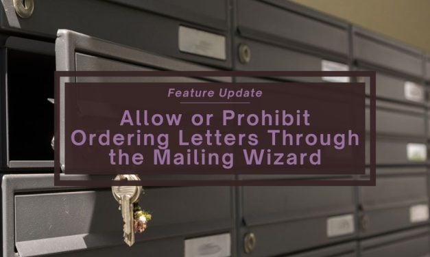 Feature Update | New Permissions: Allow or Prohibit Ordering Letters Through the Mailing Wizard